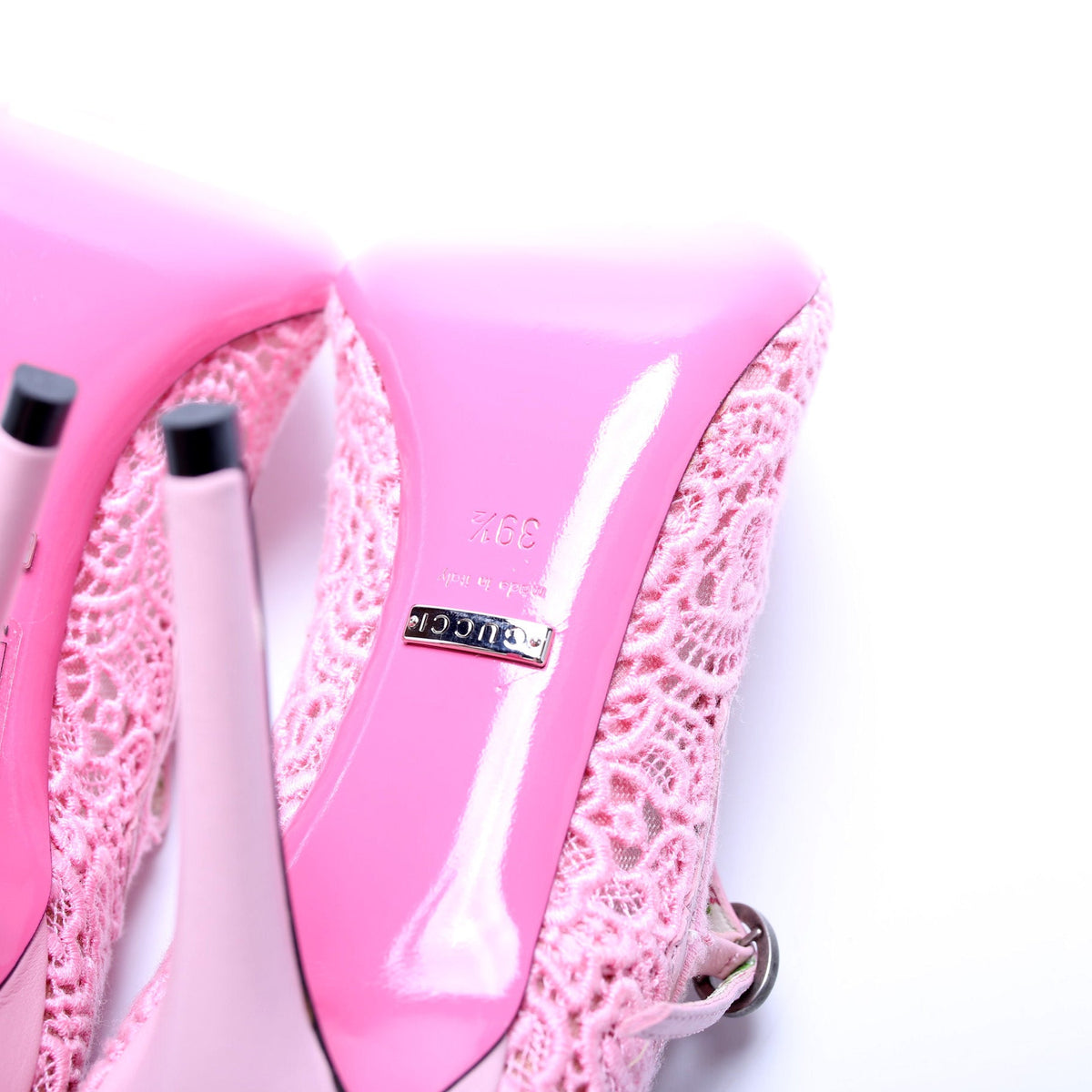 Virginia Lace Heels Size .