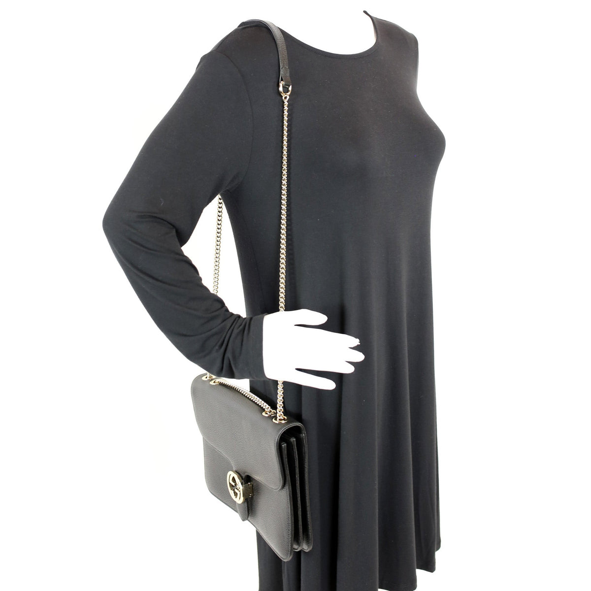 Interlocking GG Shoulder Bag