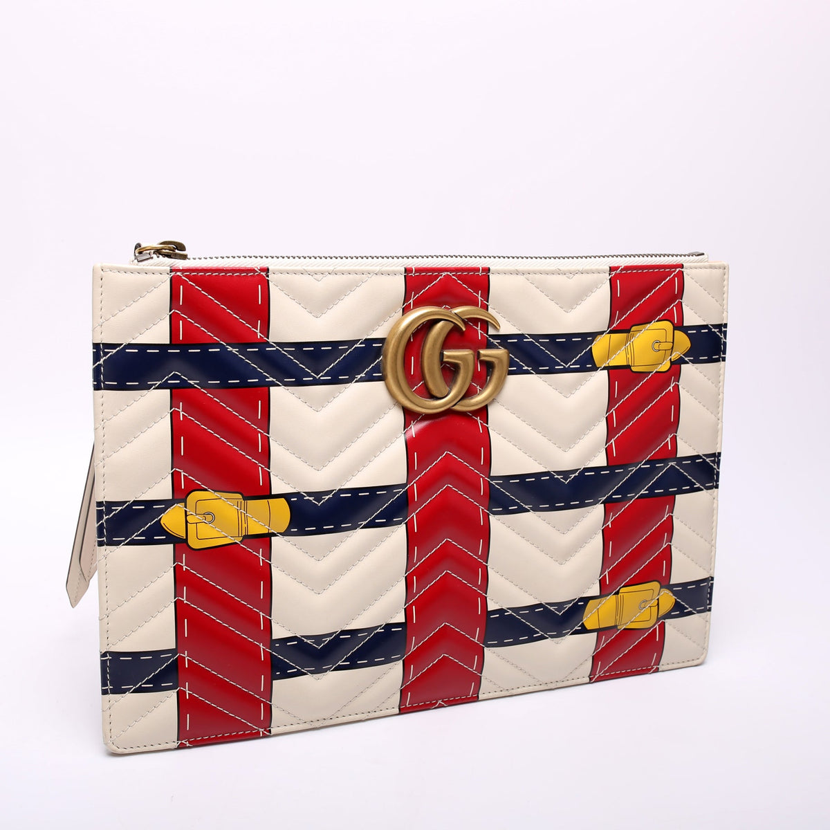GG Marmont Trompe L'Oeil Pouch