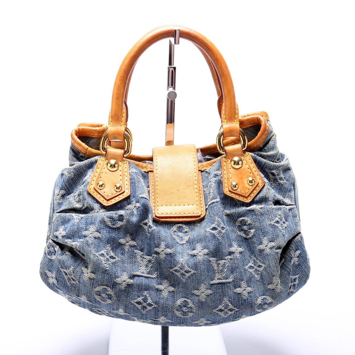 Pleaty Denim Monogram