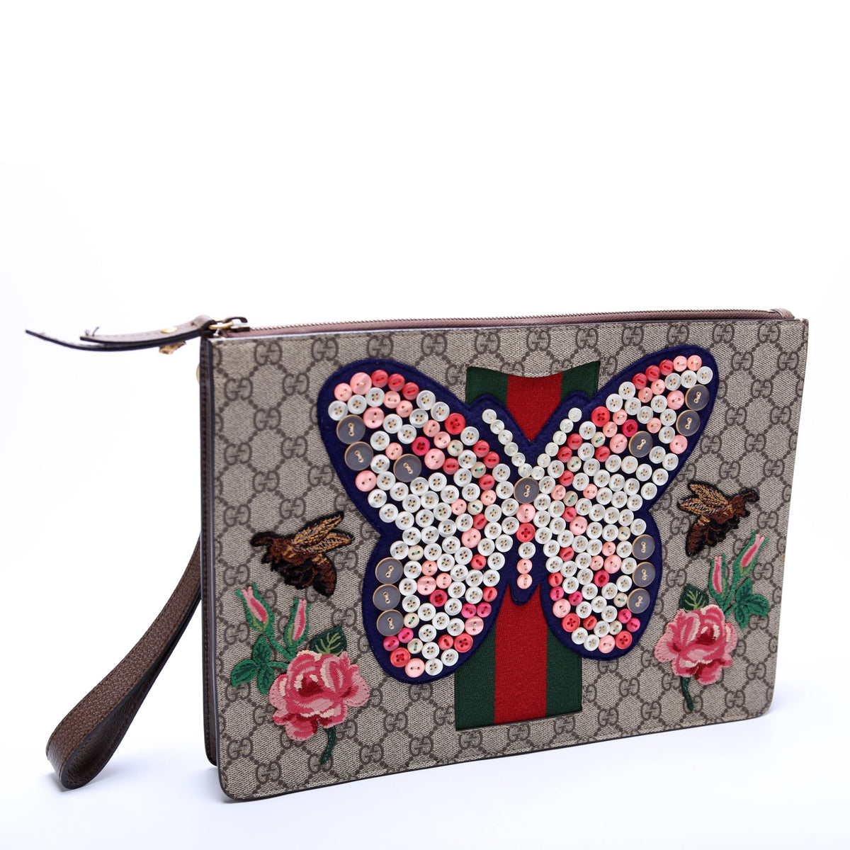 GG Supreme Butterfly Pouch