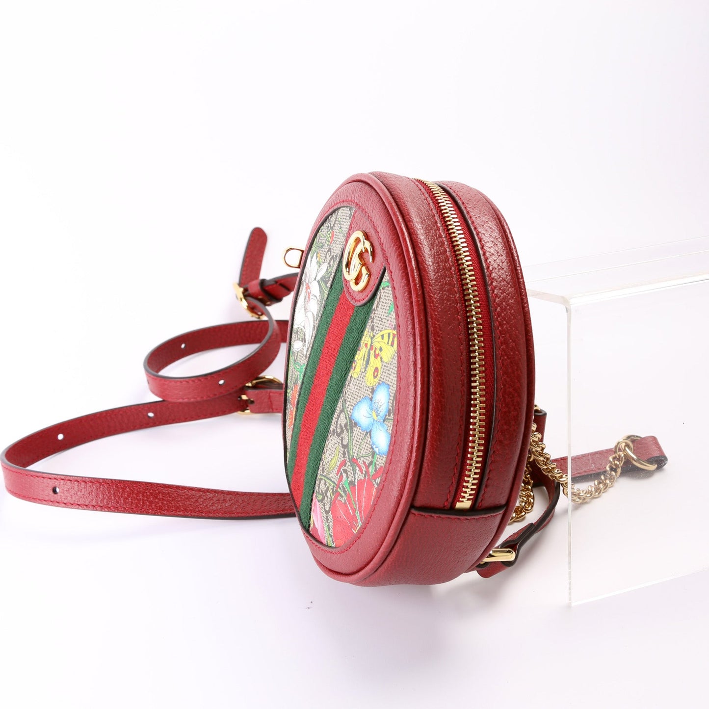 Ophidia Web Mini Flora Round Backpack