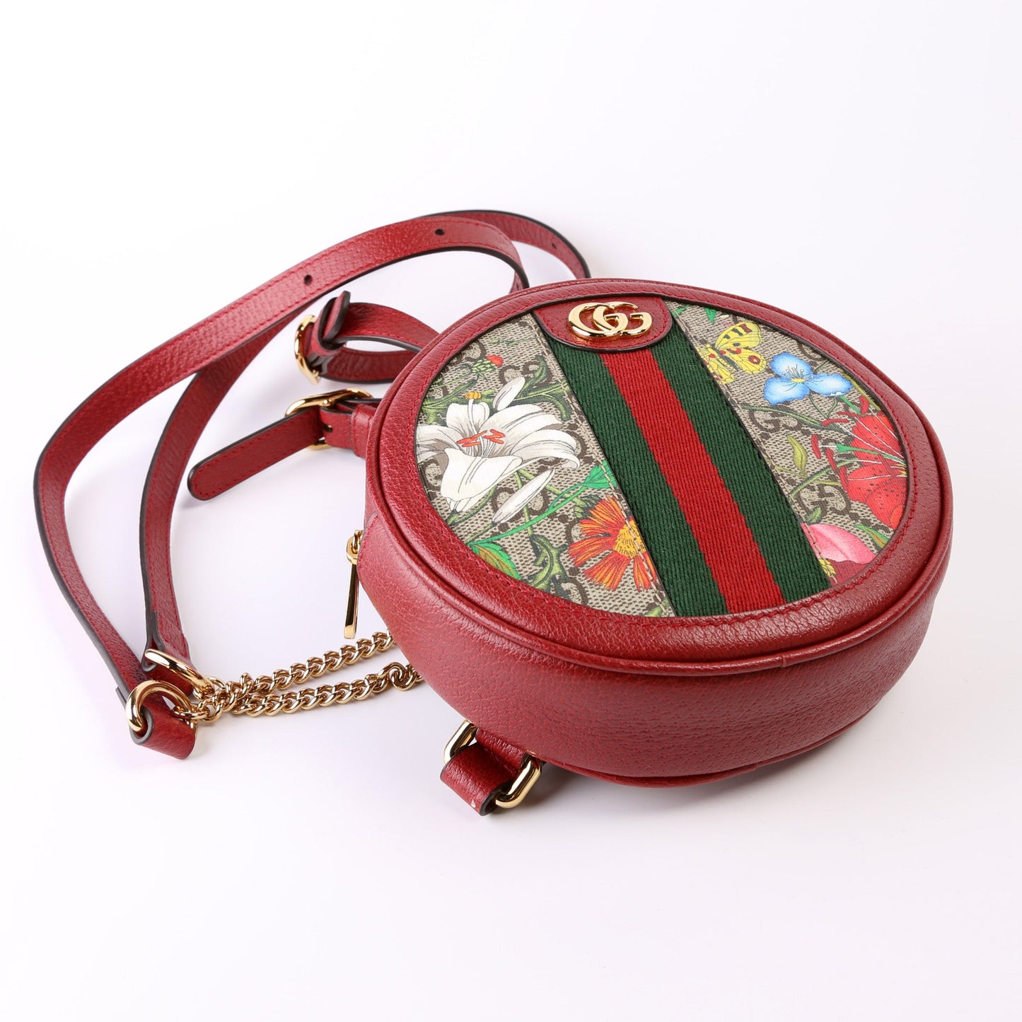 Ophidia Web Mini Flora Round Backpack