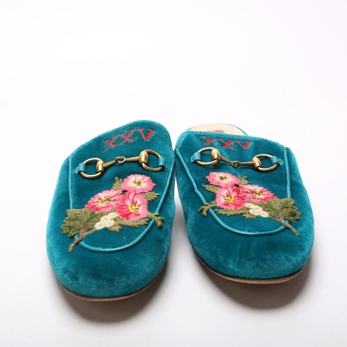 Princetown Floral Mules Size