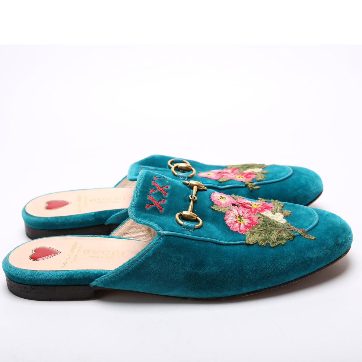 Princetown Floral Mules Size