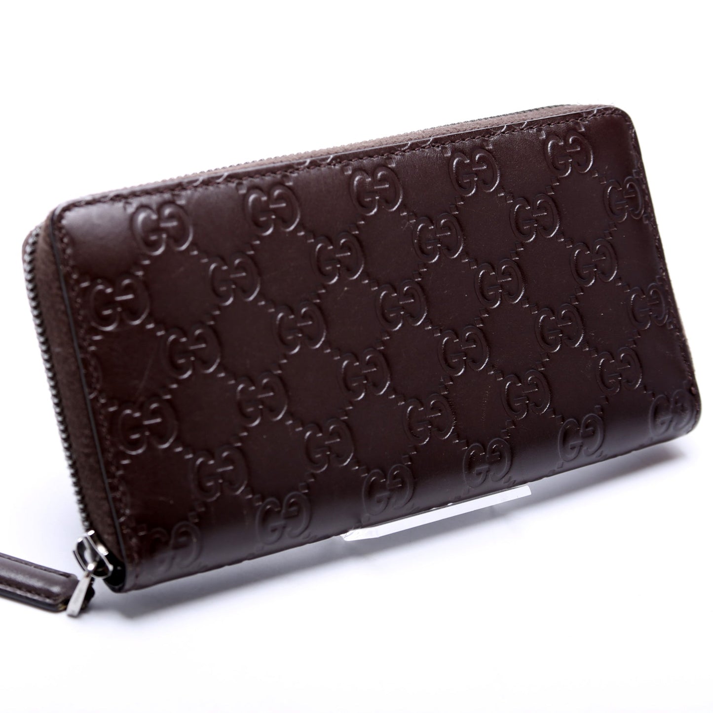 Guccissima Zip Around Wallet
