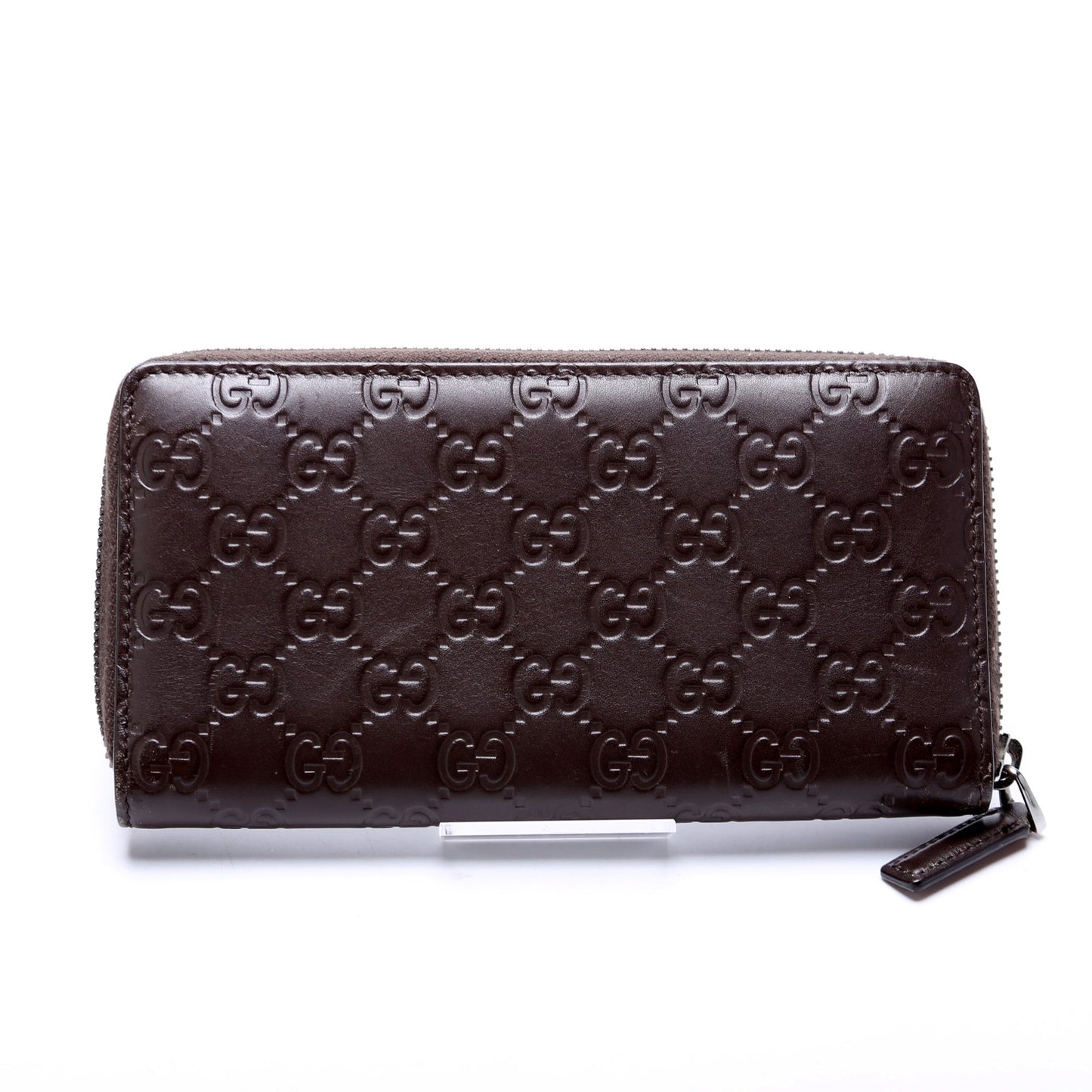 Guccissima Zip Around Wallet