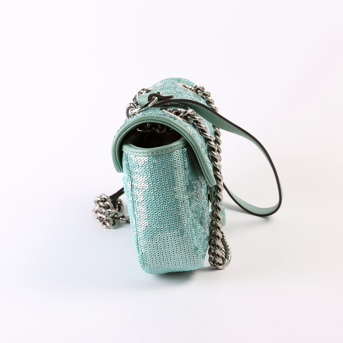 Marmont Sequin Shoulder Mini Flap