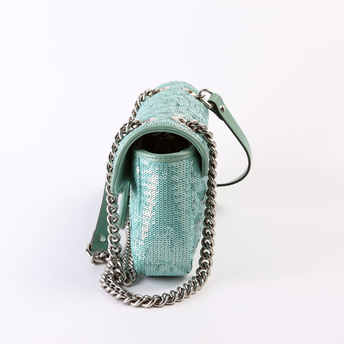 Marmont Sequin Shoulder Mini Flap