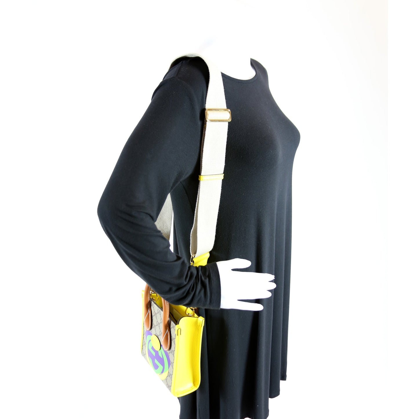 Mini Tote Bag Interlocking G Heart