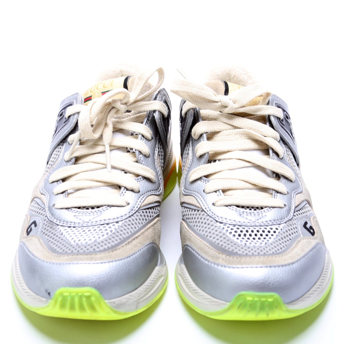 Gucci Screener Distressed Sneakers Size .