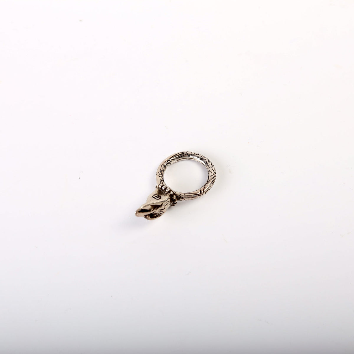 Anger Forest Eagle Head  Ring Size .