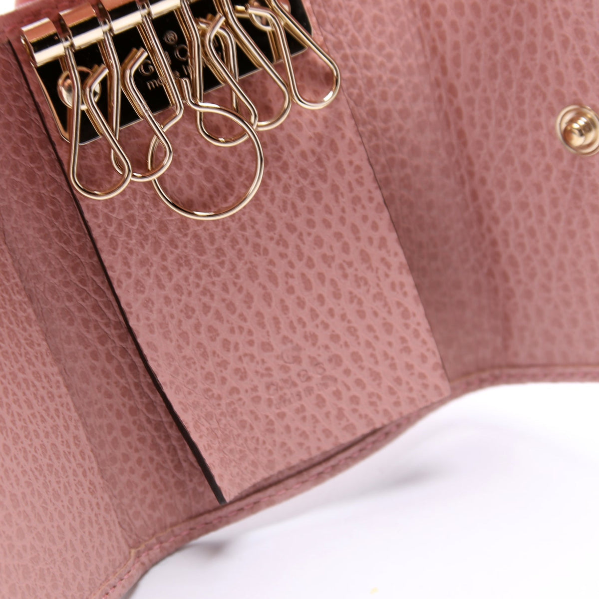 Leather Logo Key Case