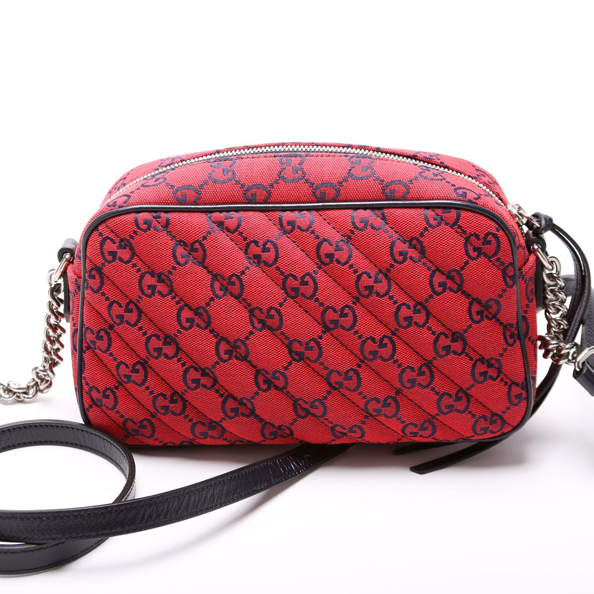 Marmont Small Multicolor Canvas Camera Bag
