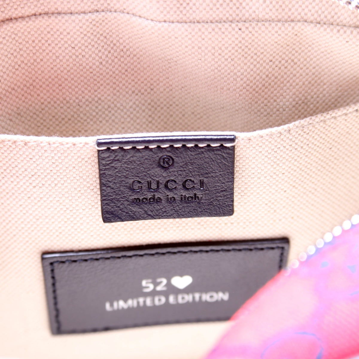 Marmont Small Multicolor Canvas Camera Bag