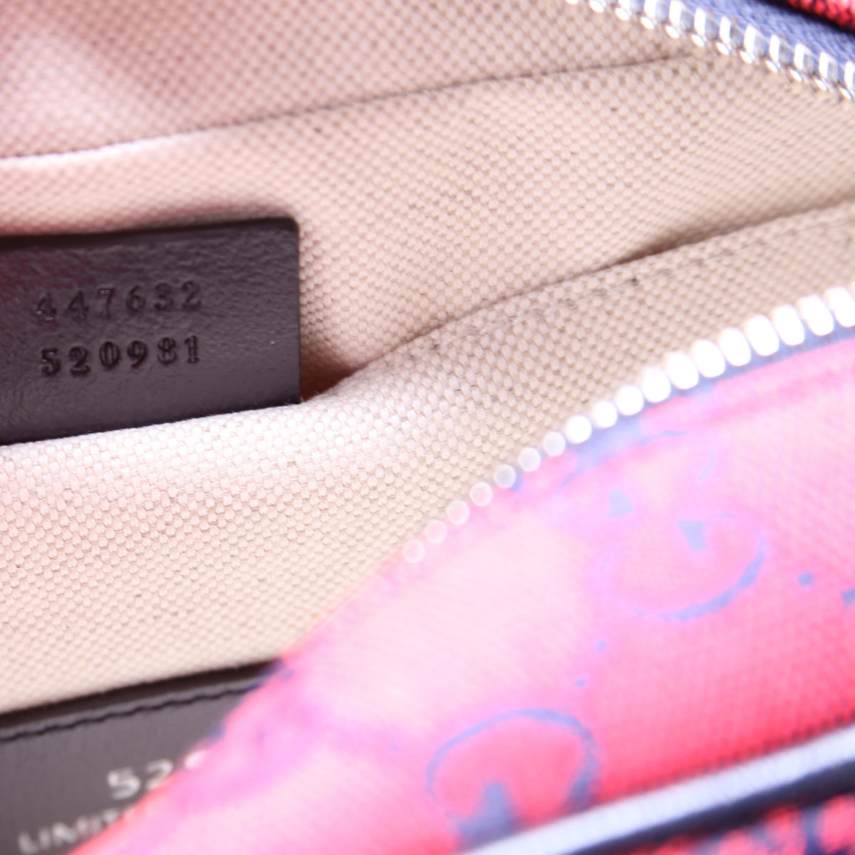Marmont Small Multicolor Canvas Camera Bag