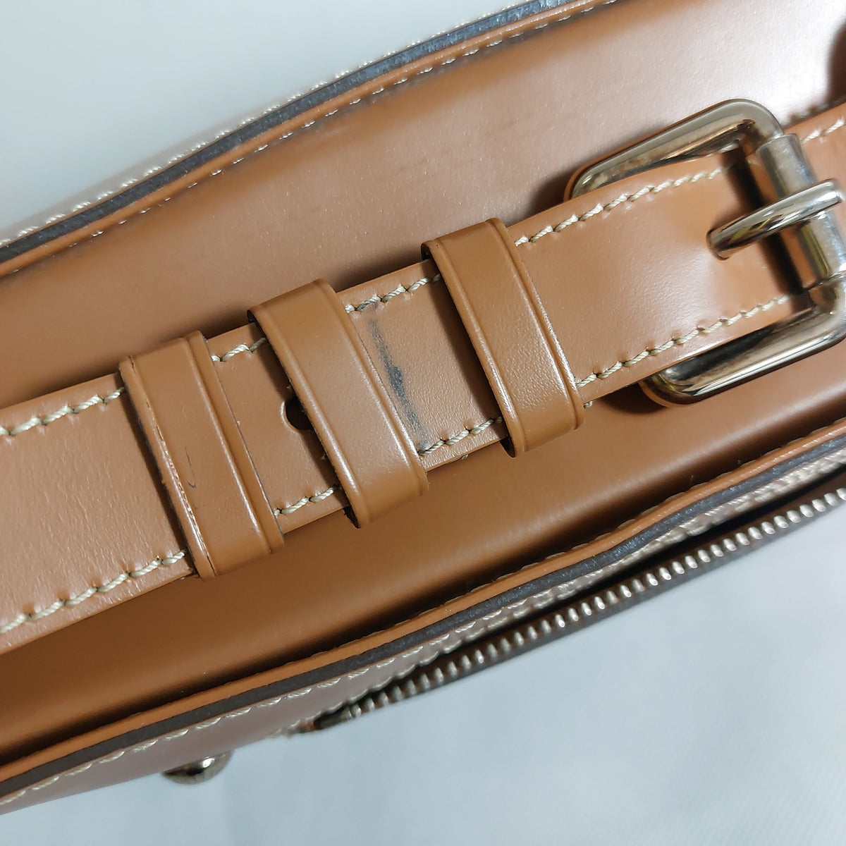Louis Vuitton Tan Epi Leather Turenne Handbag | Gently Used |