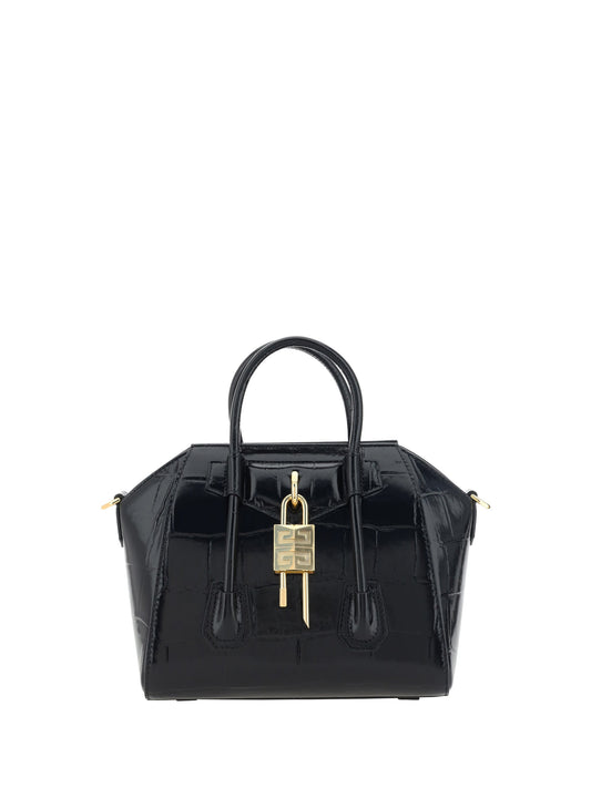 Givenchy Women Antigona Lock Mini Handbag