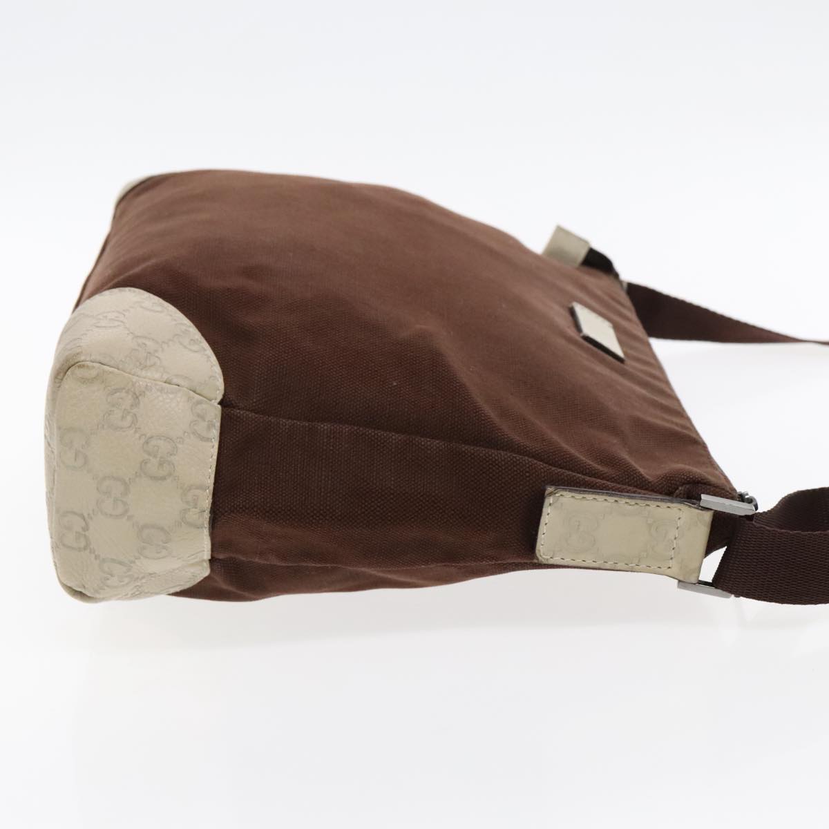 Gucci Brown Canvas Shoulder Bag