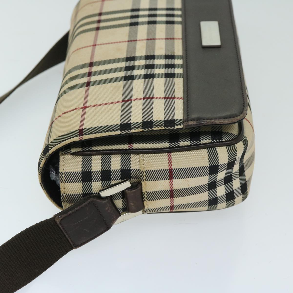 BURBERRY Nova Check Shoulder Bag