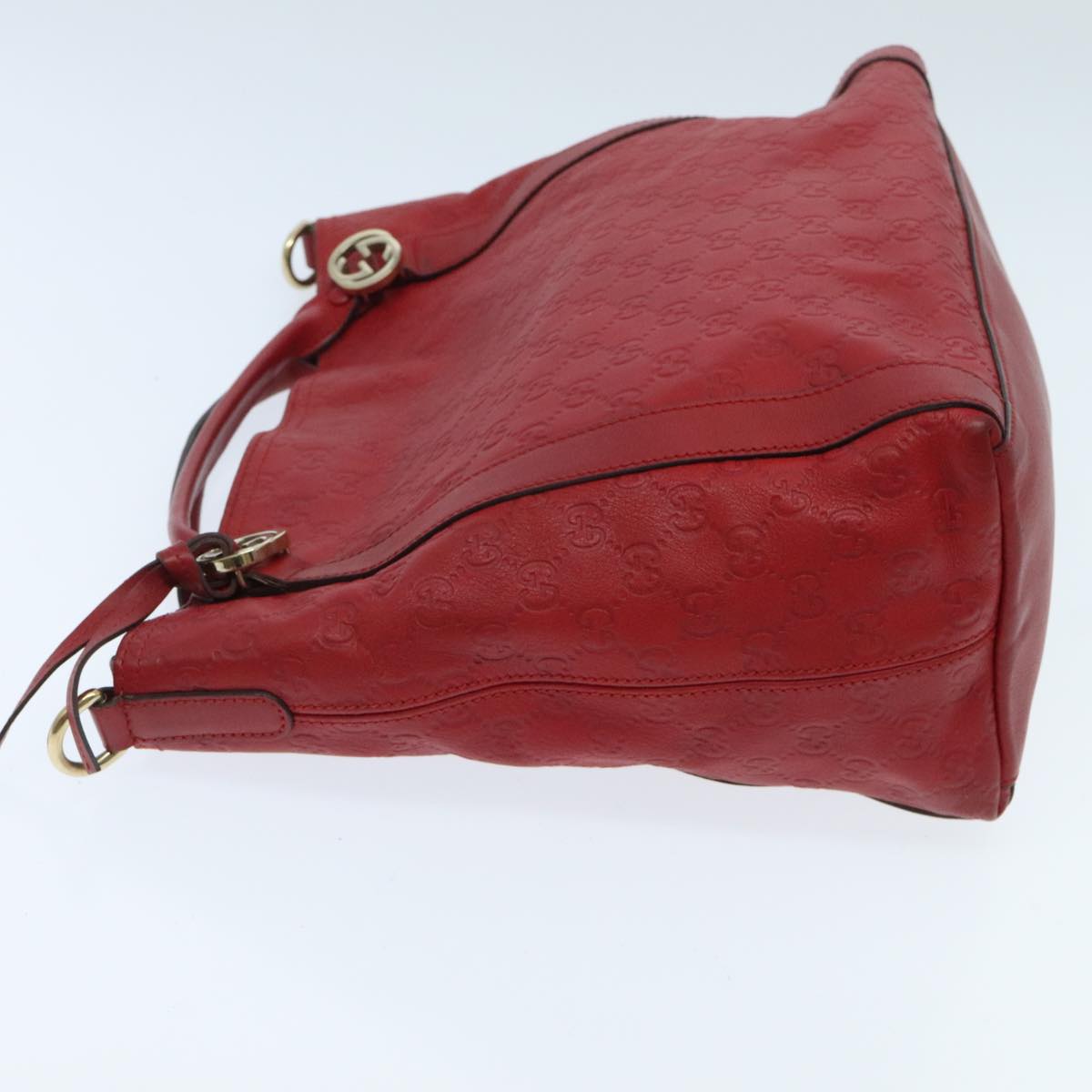 Gucci Miss Gg Red Leather Handbag