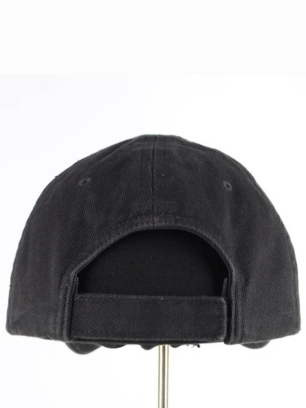 Luxury Balenciaga  Washed Draw Icon Ball Cap M 57