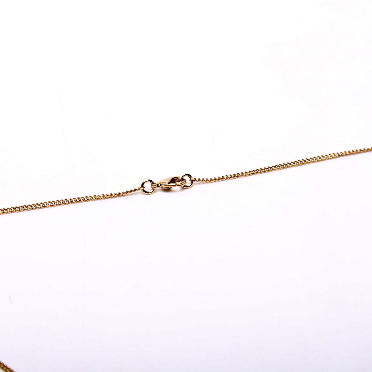 CC Flower Drop Pendant Necklace