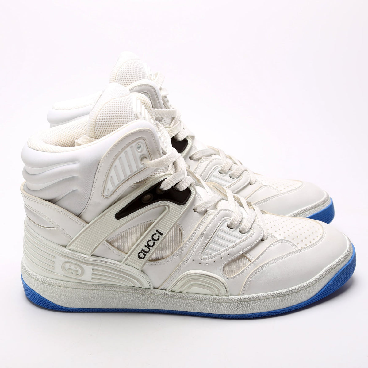 Basket High Top Distressed Sneakers Size .