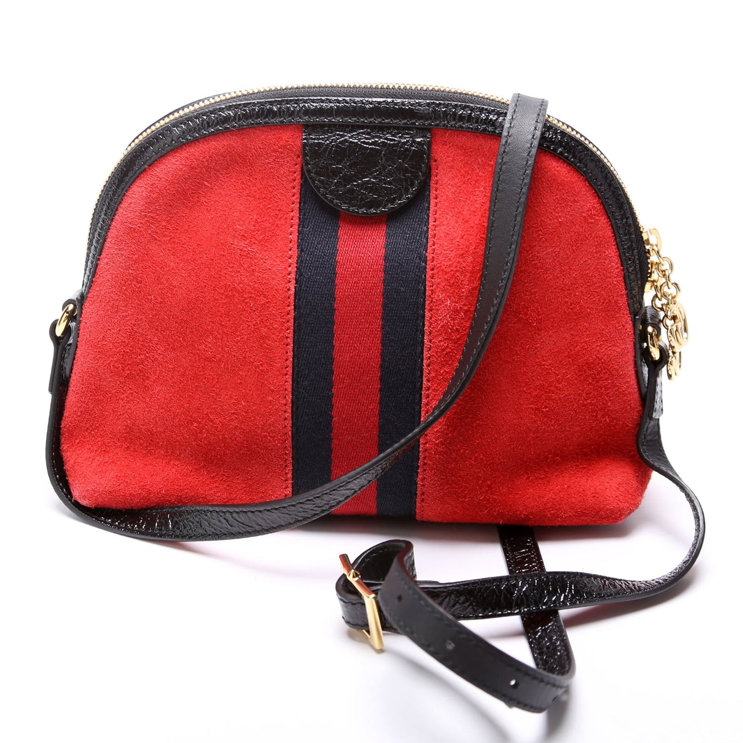 Ophidia GG Suede Small Crossbody