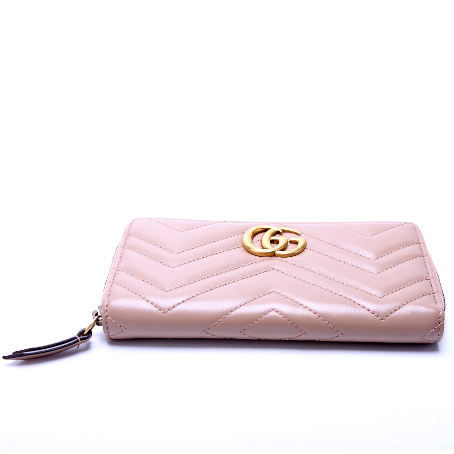GG Marmont Zip Around Wallet