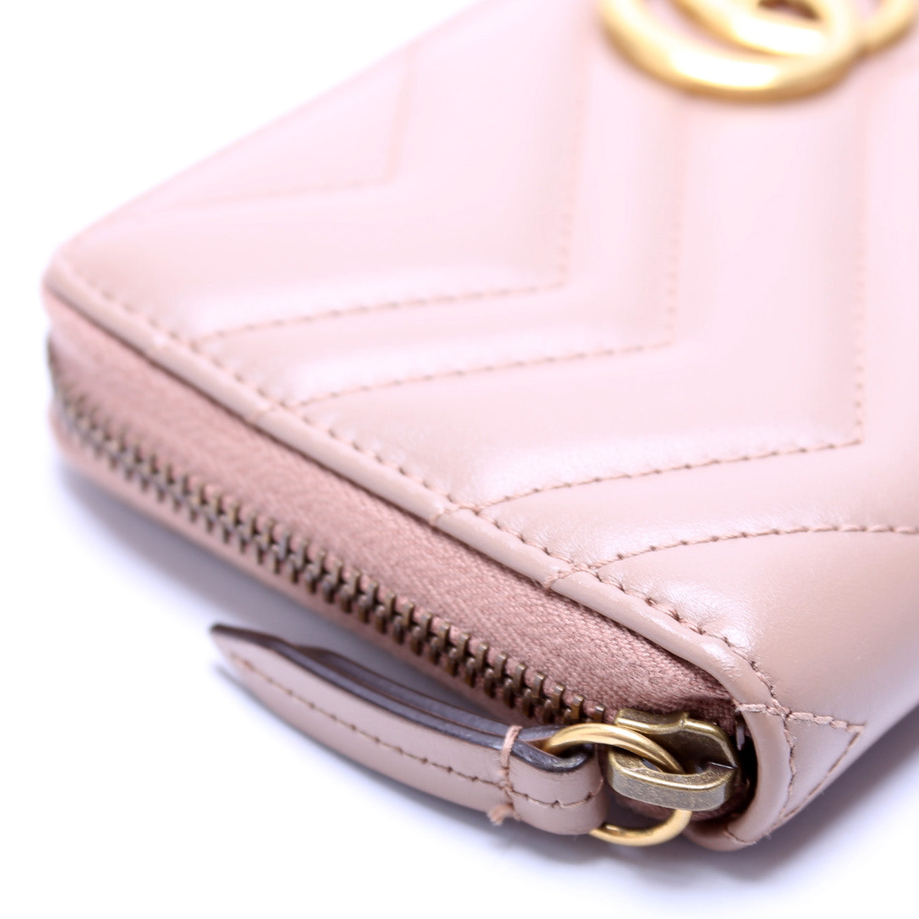 GG Marmont Zip Around Wallet