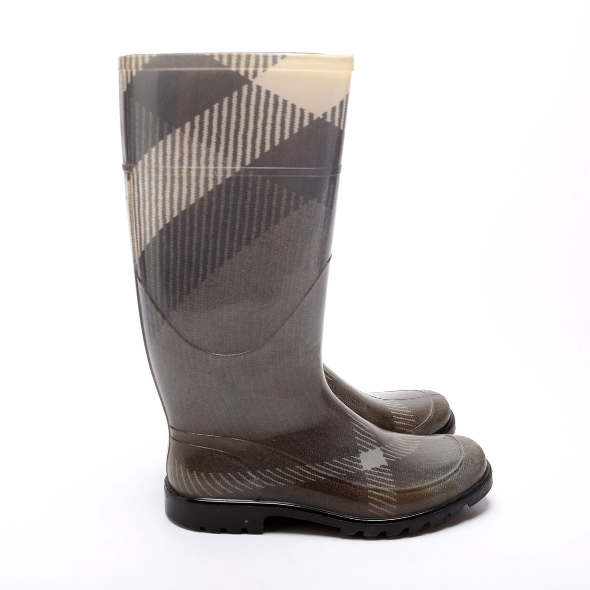 Check Rubber Boots Size 38
