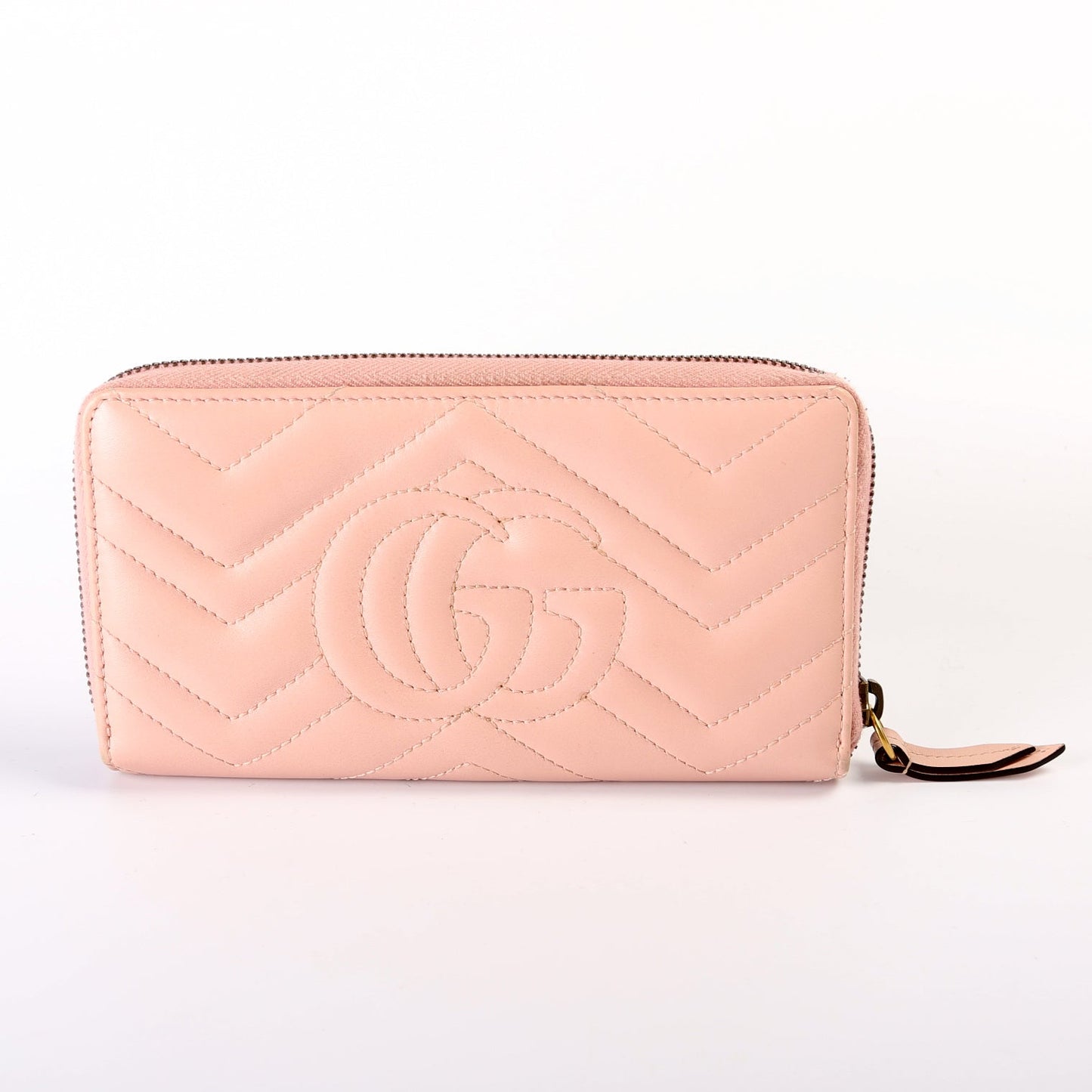 GG Marmont Zip Around Wallet