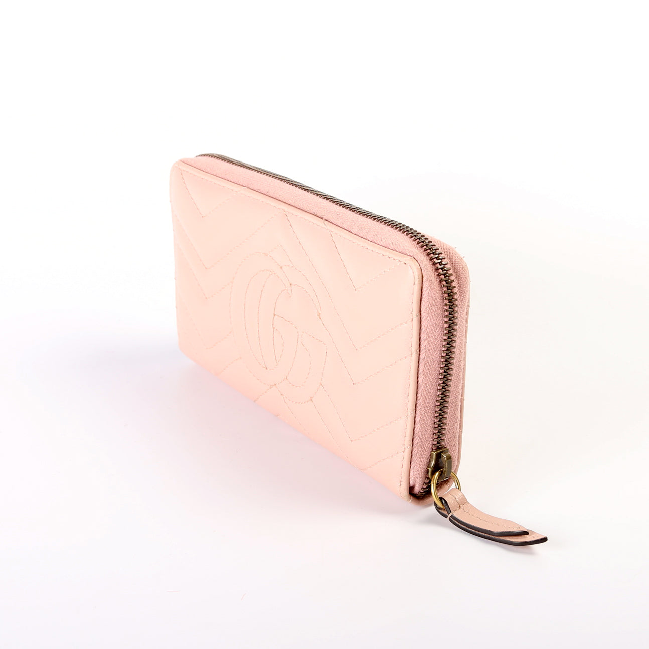 GG Marmont Zip Around Wallet