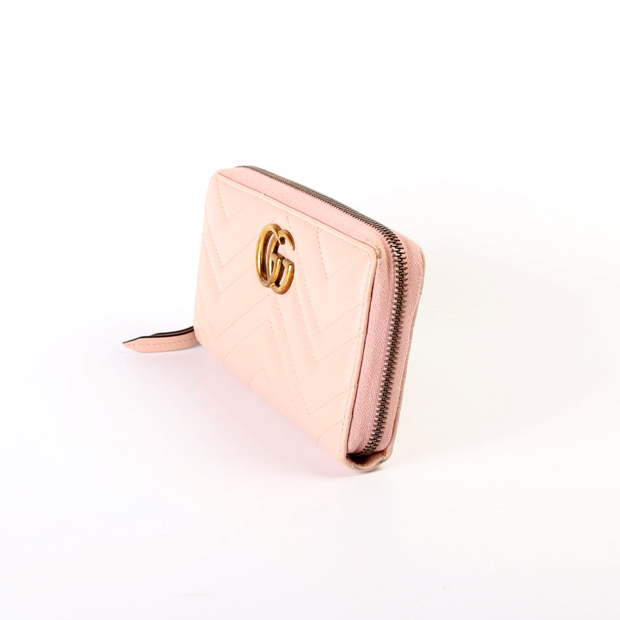 GG Marmont Zip Around Wallet