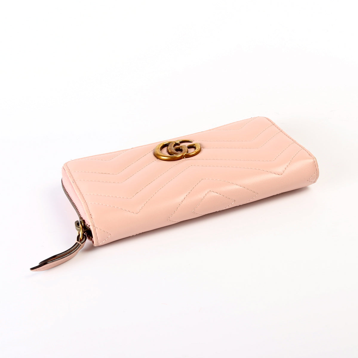 GG Marmont Zip Around Wallet