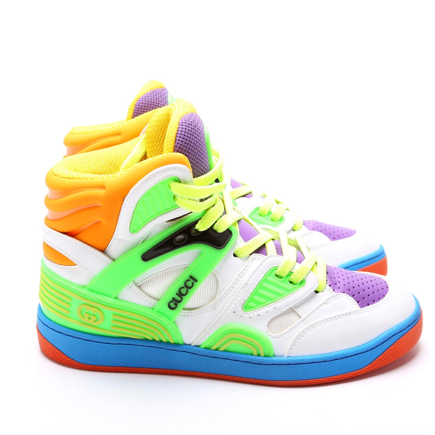 Gucci Basket High Tops Size