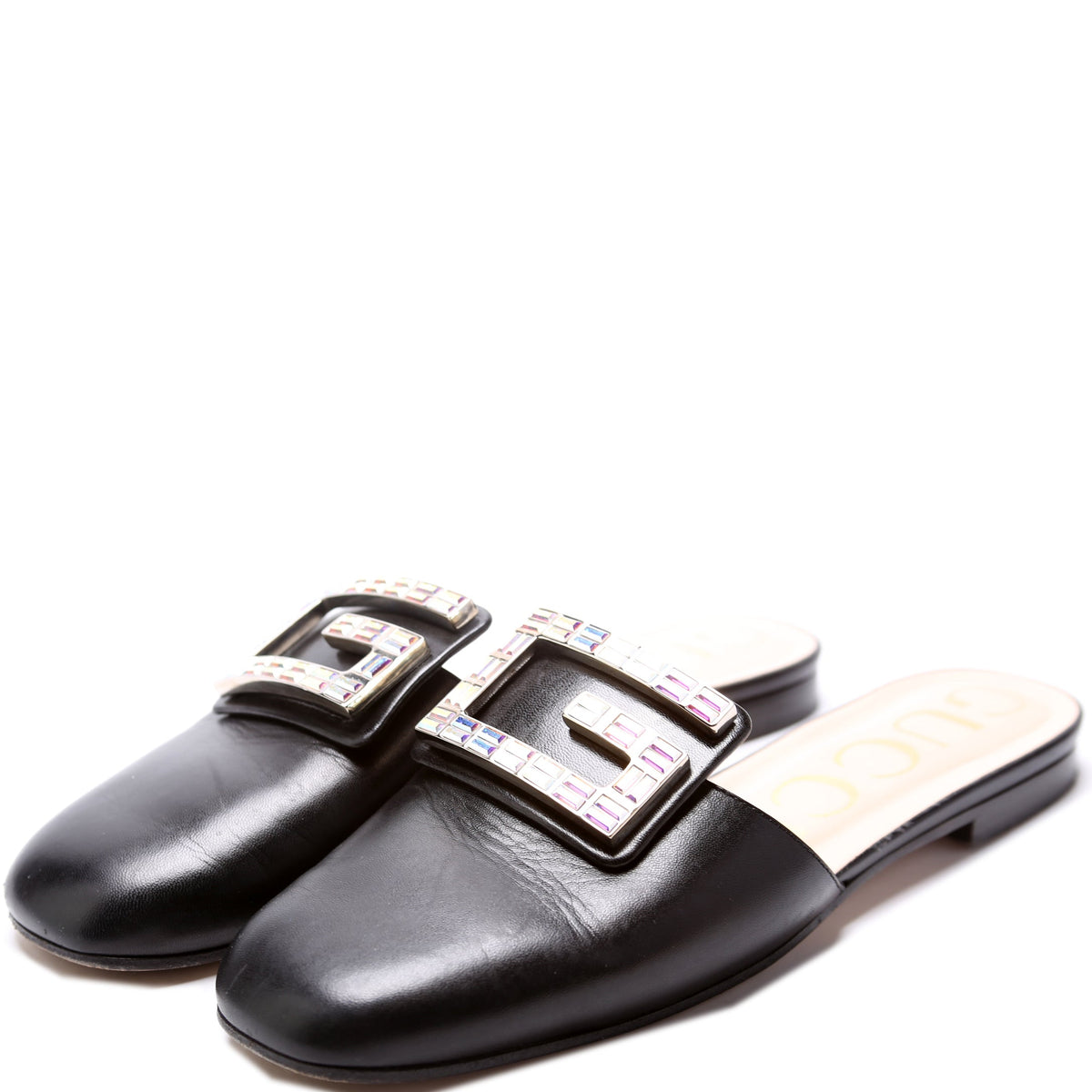 Madelyn Crystal Mules Size .