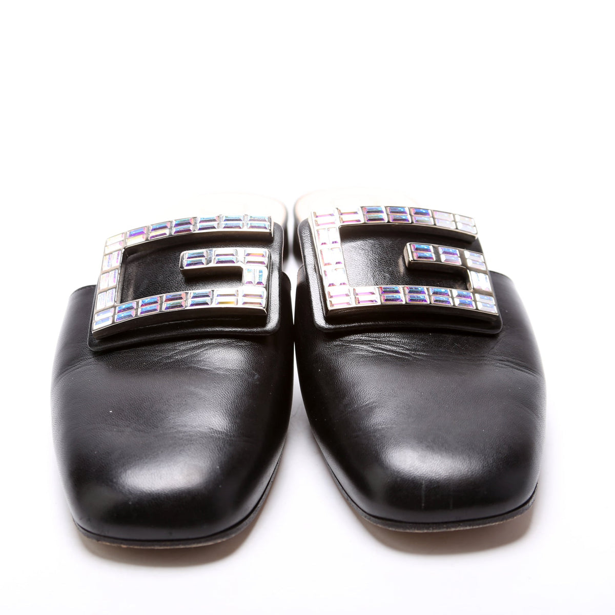 Madelyn Crystal Mules Size .