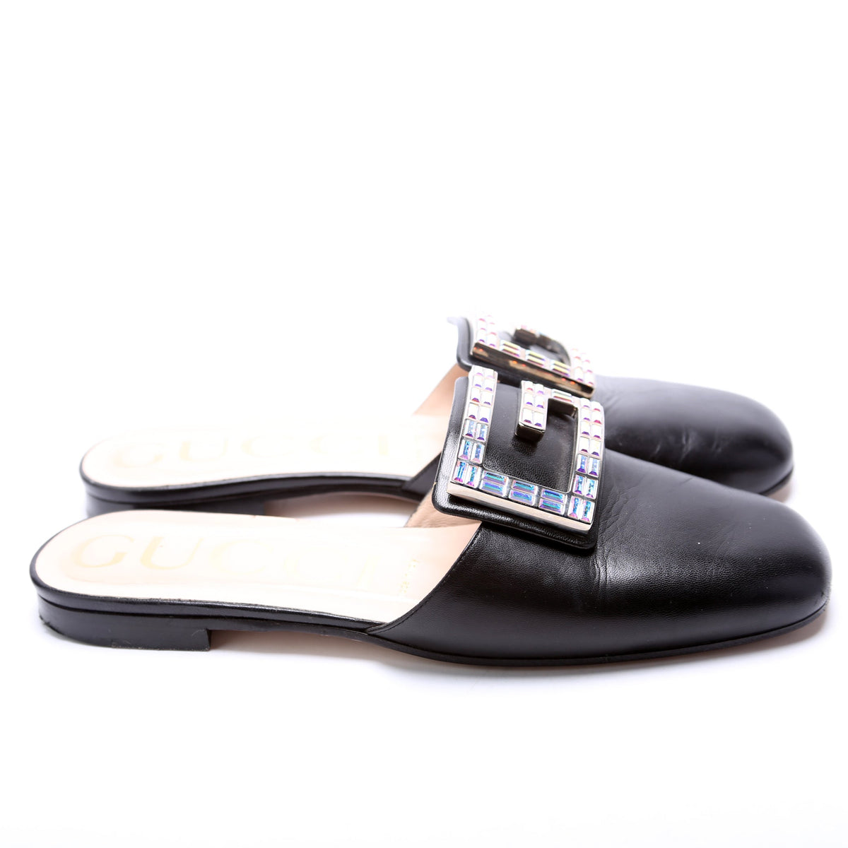 Madelyn Crystal Mules Size .