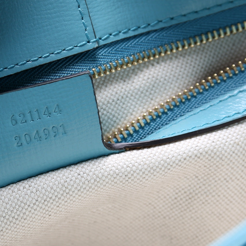 Horsebit Raffia Large Tote