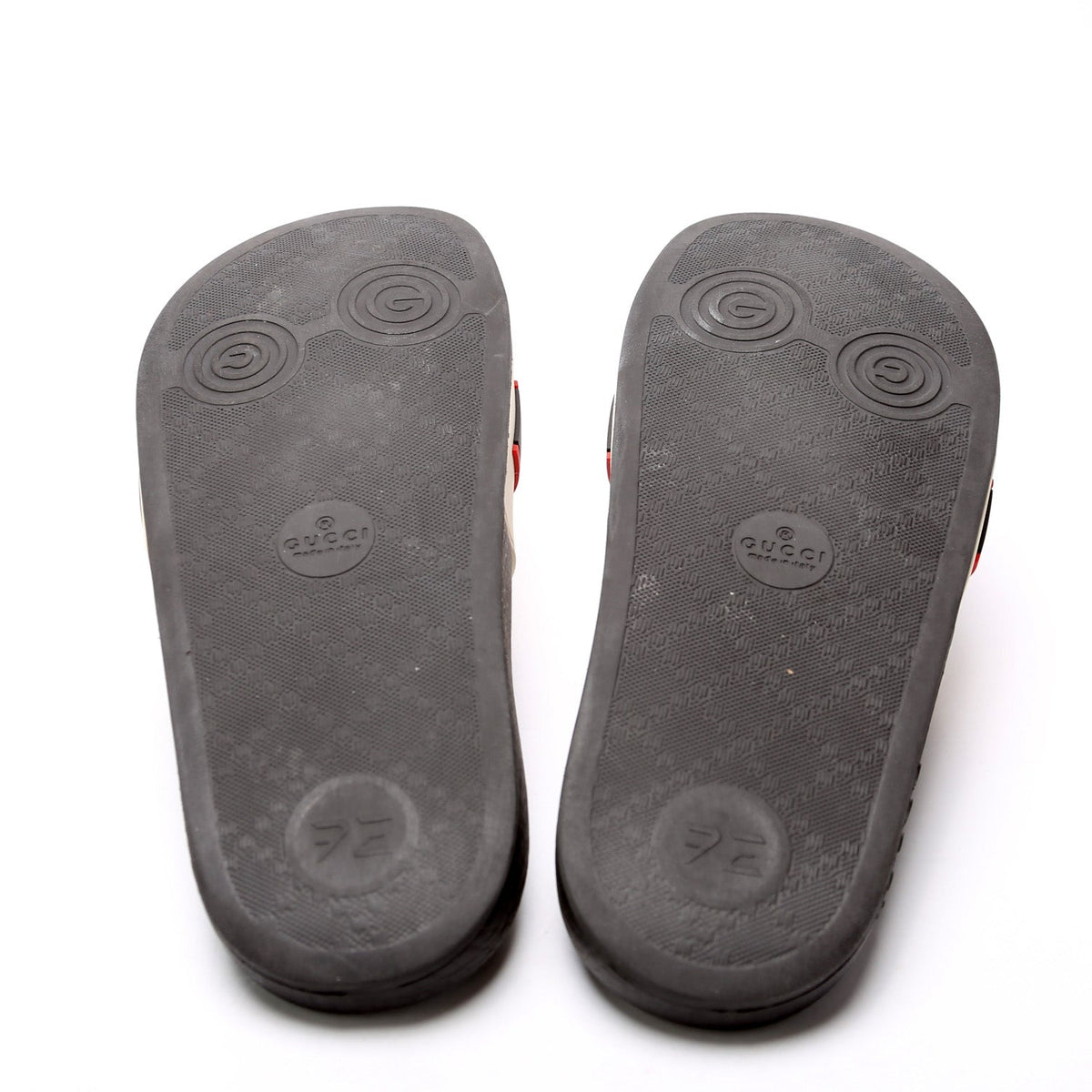 Logo Rubber Slides Size