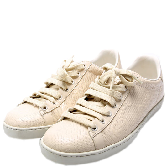 Ace Web Embossed Sneakers Size