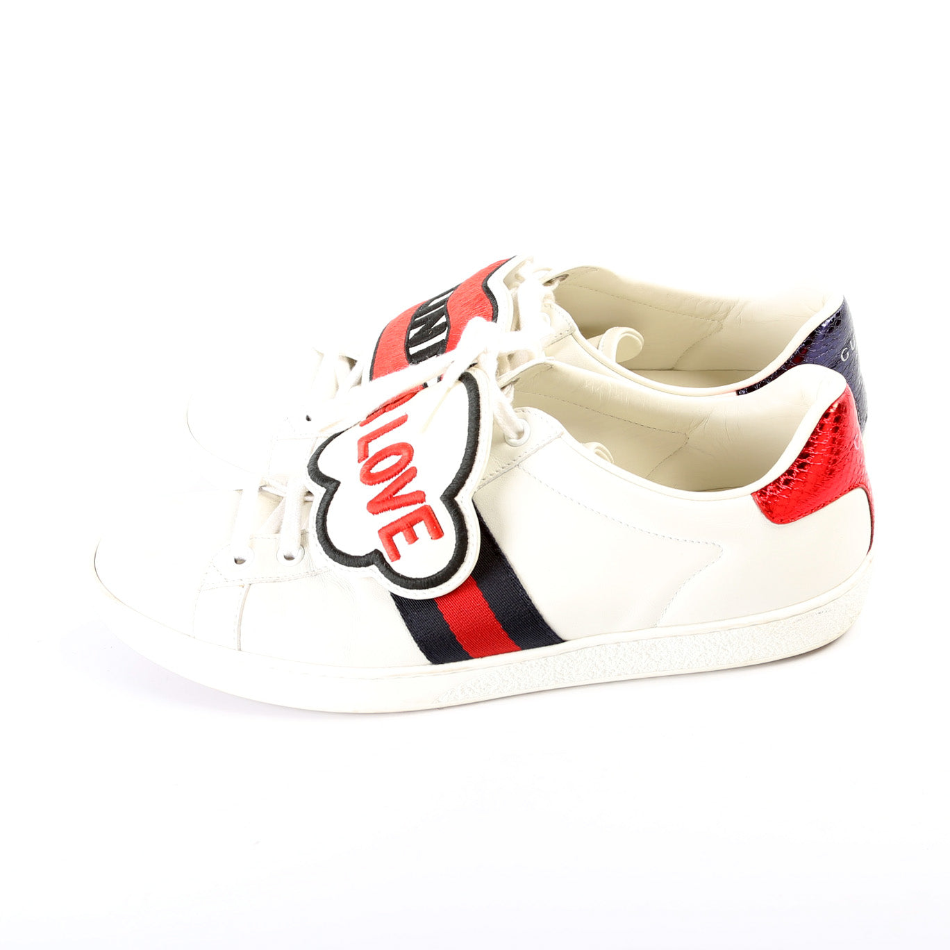 Gucci Ace Web Sneakers Size .