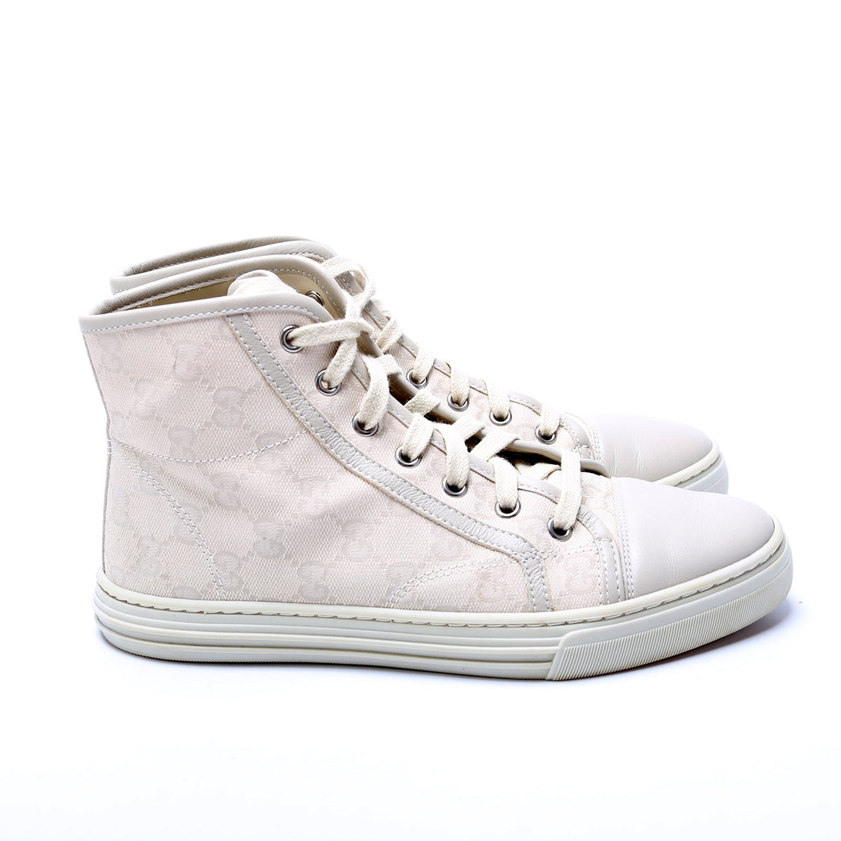 GG Canvas High Top Sneakers Size