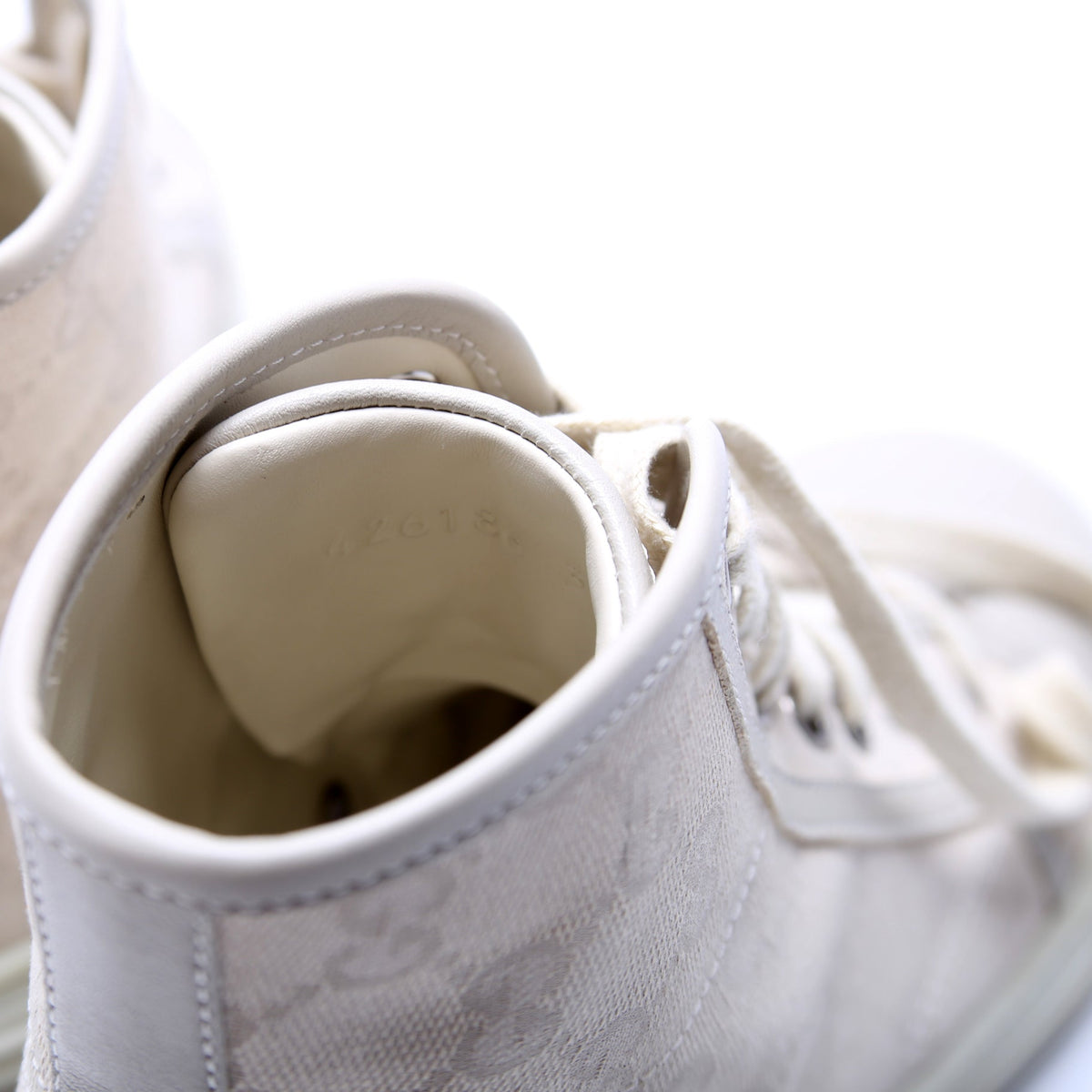 GG Canvas High Top Sneakers Size