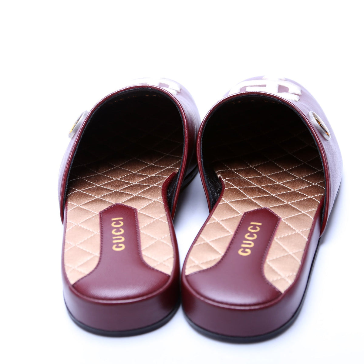 Giants Logo Mules w/ GG Canvas Shoe Bag