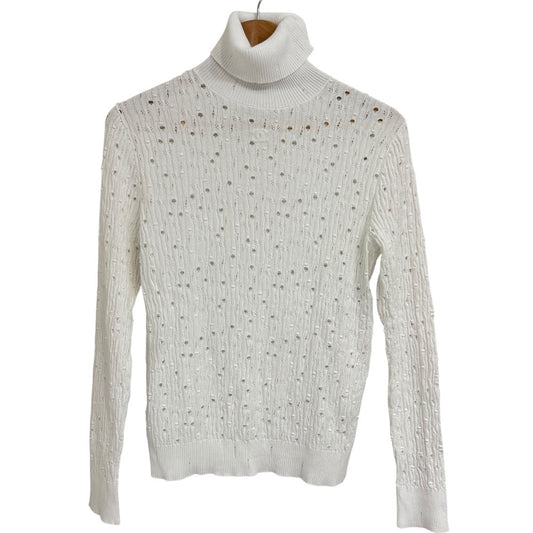 Chanel Coco Mark Knit Turtleneck Sweater