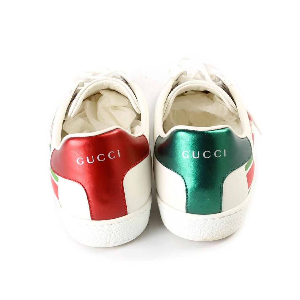 Ace Logo Leather Sneakers Size .