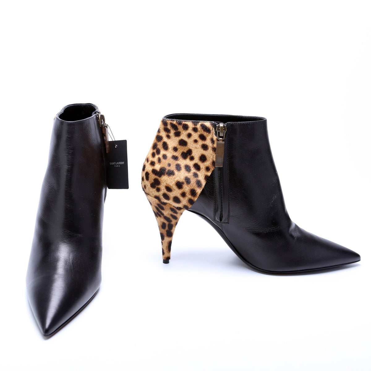 Ankle Booties Leather/Calfskin Size .